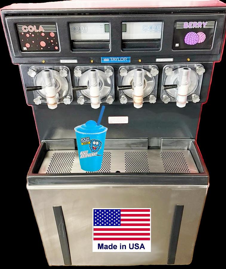 Used TAYLOR 4 BARREL SLUSH MACHINE - 2 MACHINES AVAILABLE
