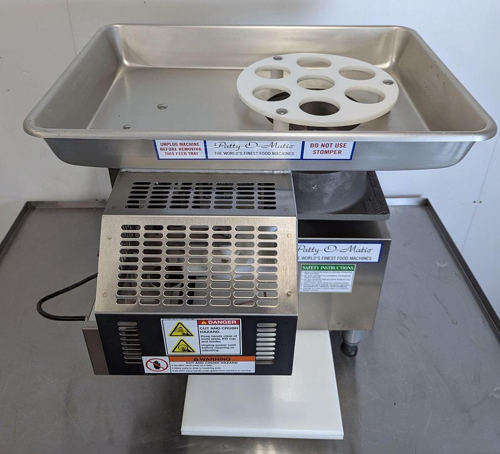 Used Patty-O-Matic PR12 Automatic Patty Forming Machine - LIKE NEW CONDITION -WARRANTY
