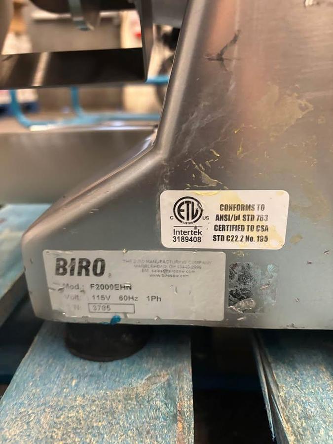 Used Biro hamburger patty machine -SEE VIDEO - WORKS GREAT -35 burgers per minute