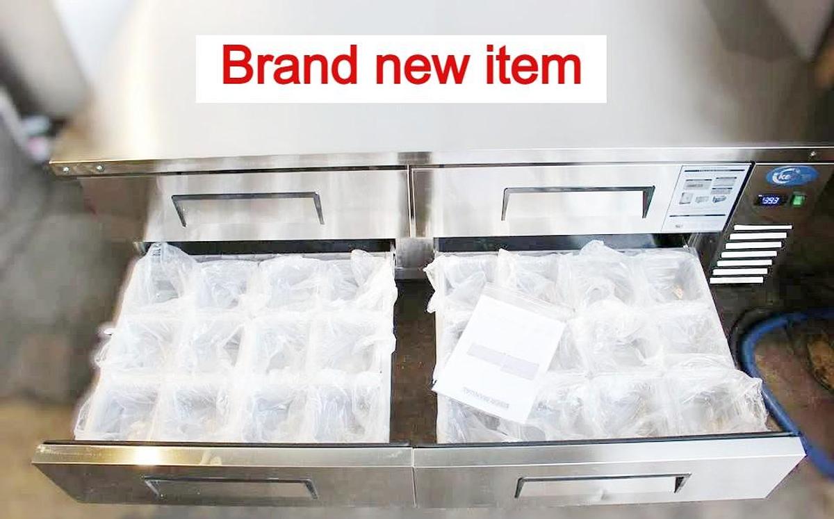 Used Kalifon Chef Base - Scratch & Dent - Model KAR-72B - 72.75" Wide  - SEE VIDEO