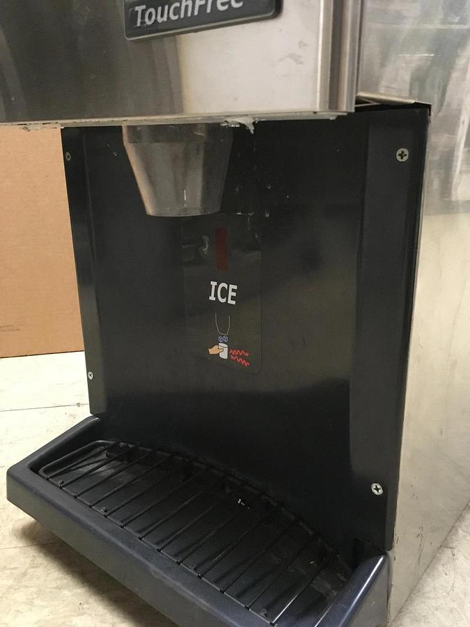 Used Scotsman MDT4F12A-1H TouchFree Ice & Water Dispenser PSi 124 Low 235 High
