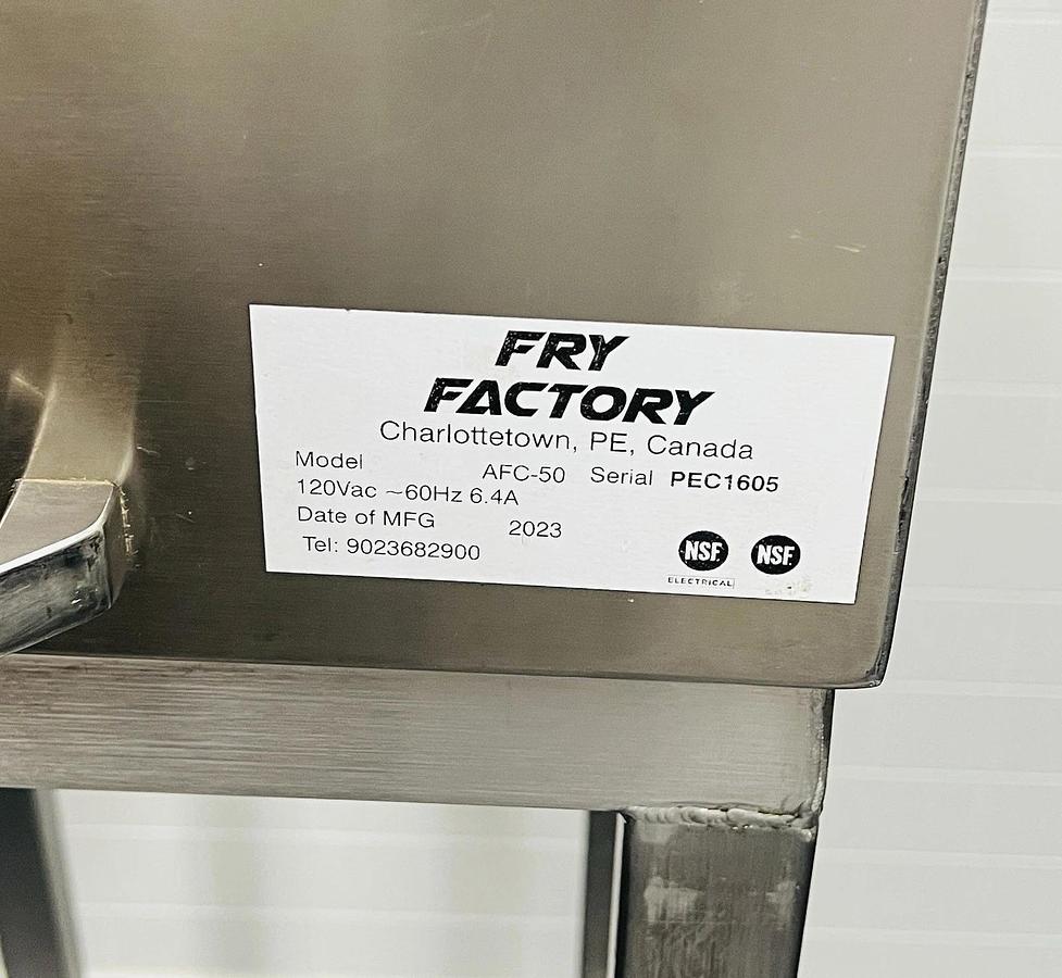 Used 2023 Fry Factory AFC-50 Automatic Electric High Volume French Fry Cutter w/Stand