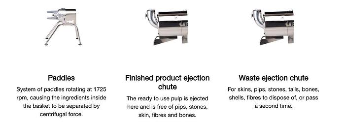 Robot Coupe - Automatic Pulp & Juice Extractor - C120A