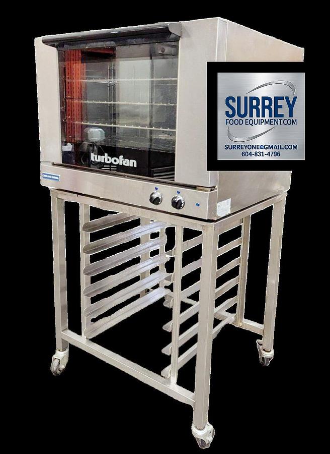 Used Turbofan Blue Seal E28M4 Full Size Manual Electric Convection Oven