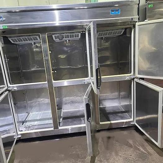 Used Coldtech 6 door S.S Freezer on Caster