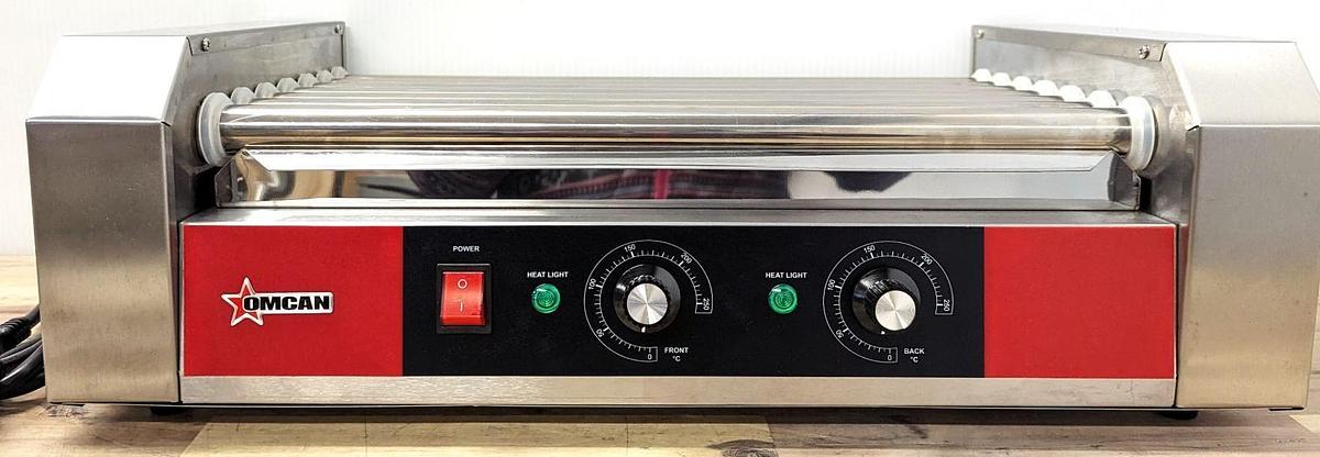 7 Roller Hot Dog Grill, Omcan 44691