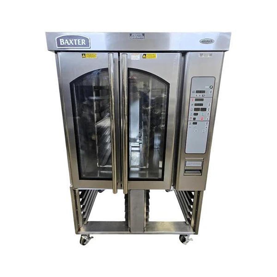 Used Baxter OV310G 48 inches Natural Gas Mini Rotating Rack Convection Oven