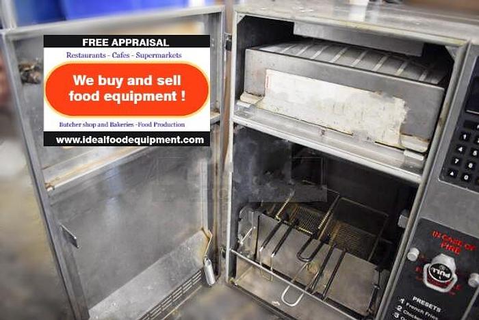 Used Perfect Fry semi automatic ventless grease fryer - WARRANTY