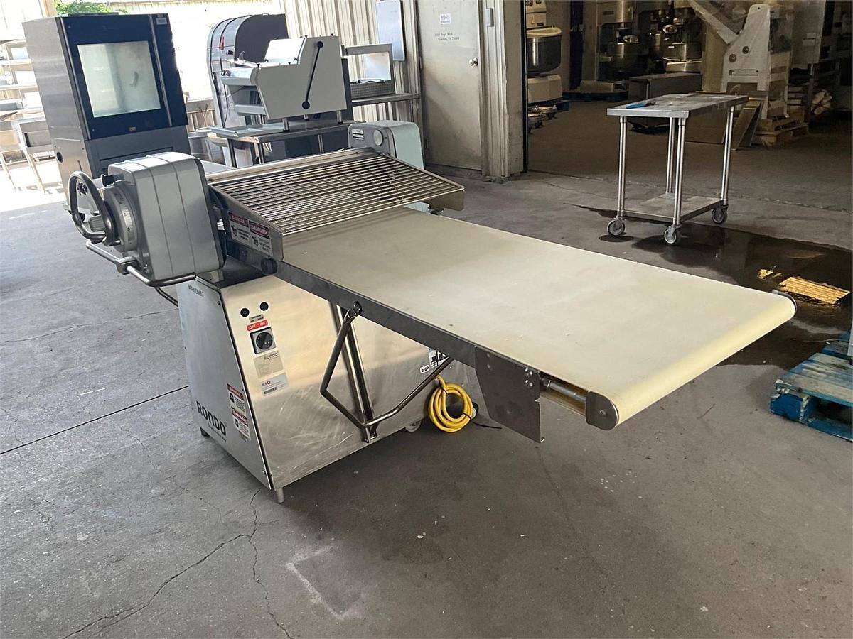 Used Rondo butterfly dough reversible sheeter SC0677