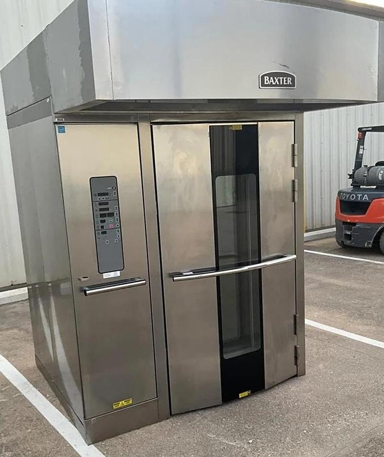 Used 2024 Baxter gas double rack oven - LIKE NEW