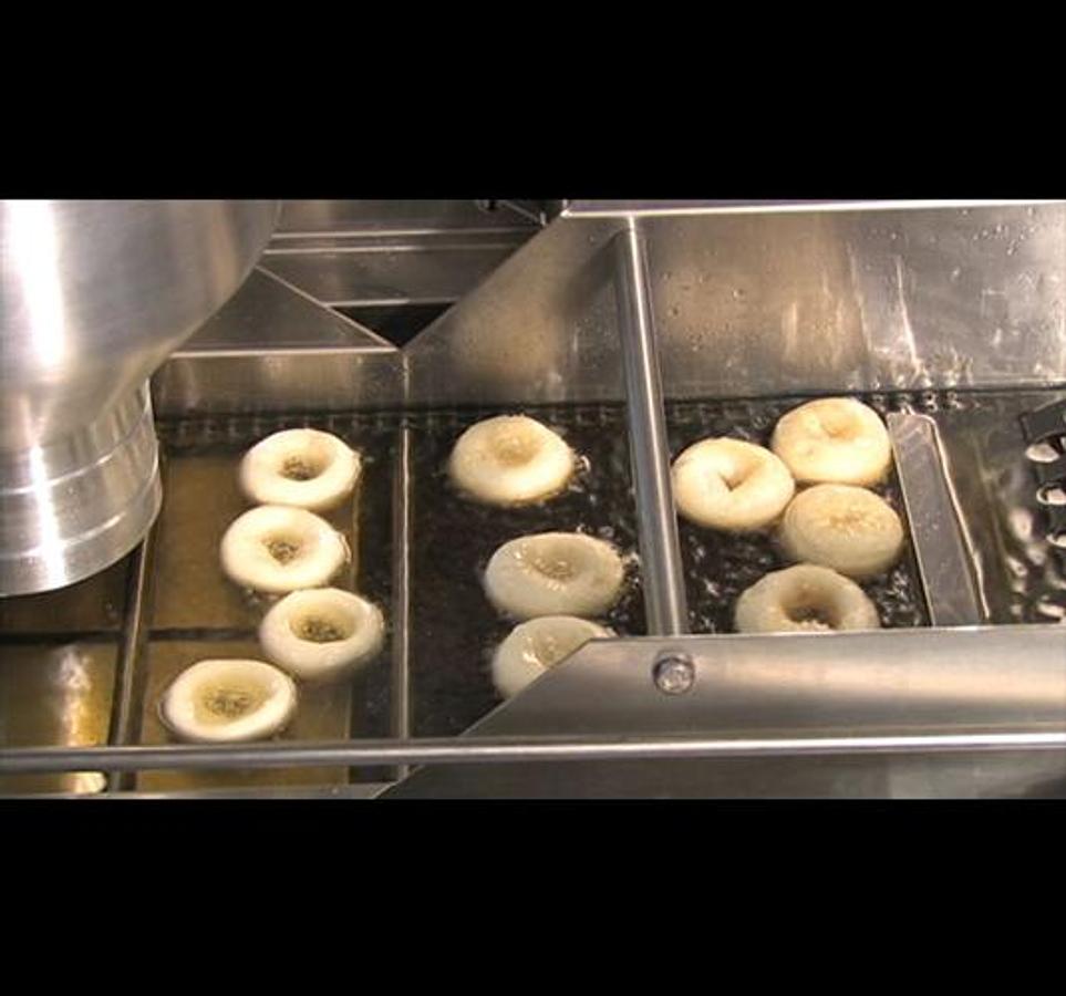 Mini Donut Hopper and Plunger for Belsha Mark 11 or Mark V Robot Donut Fryers