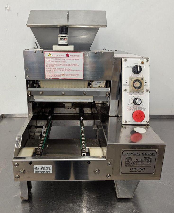 Used X Top Inc TSM-98M Sushi Roll Machine