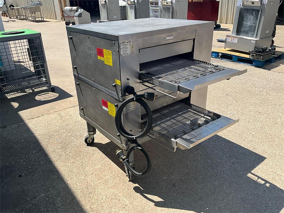 Used 2021 CTX conveyor oven double stack with stand