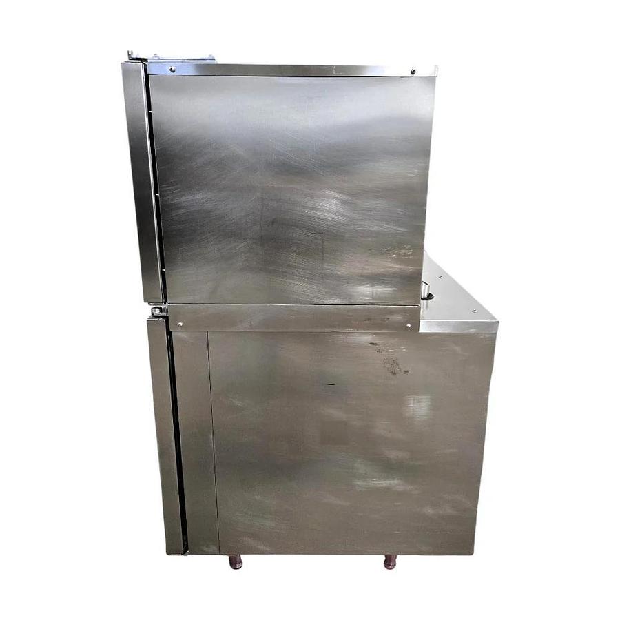 Used Alto-Shaam 6.10 ESIVHS Combi Oven With Stand and Hood - WARRANTY