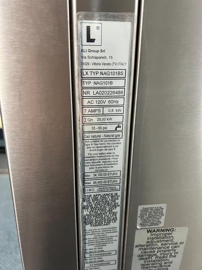 Used Lainox Naboo Combi Oven - DEMO MODEL - C/W WARRANTY