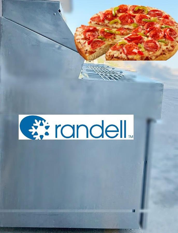 Used Randell DPM120 Pizza Prep Table 120" W Grate