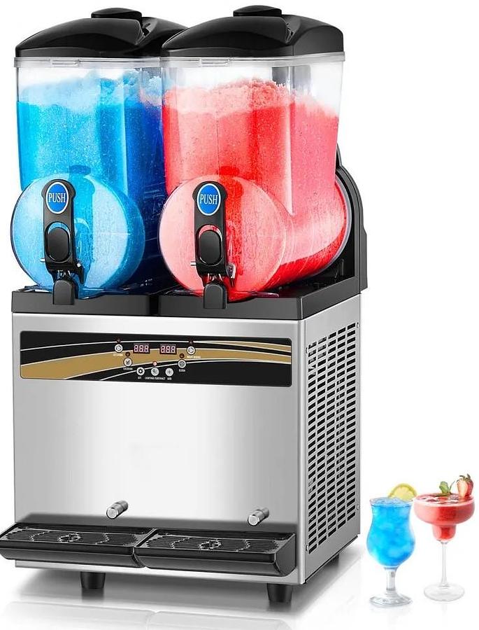 Used Slush Machine - 2 x 15 litre dispenser - 