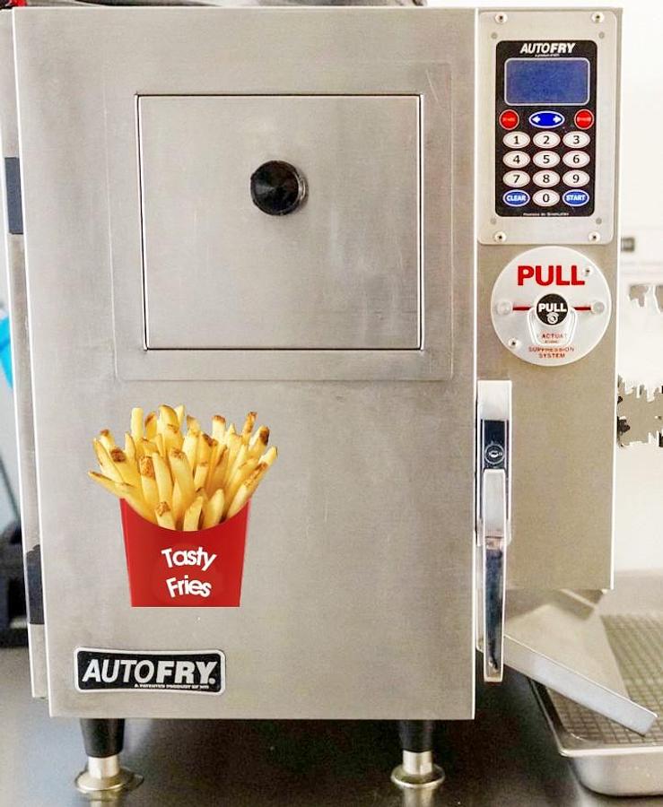 Used Autofry MTI-10X 2.75 Gallon Automatic Vent less Fryer - 208/240V - 2024 model near new