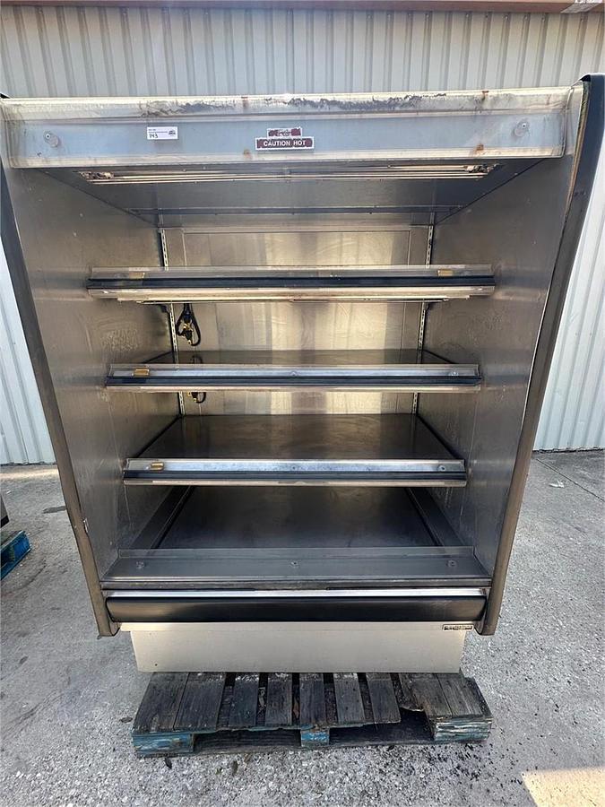 Used Custom Deli 3-Tier Heated Display Case