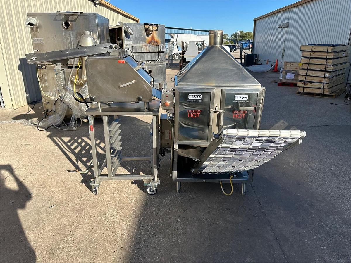Used Be&sco Beta Max tortilla press and oven