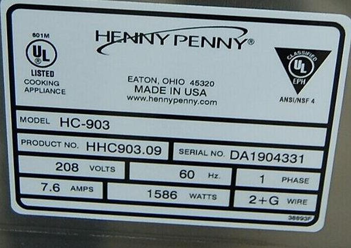 Refurbished Henny Penny Holding Cabinet