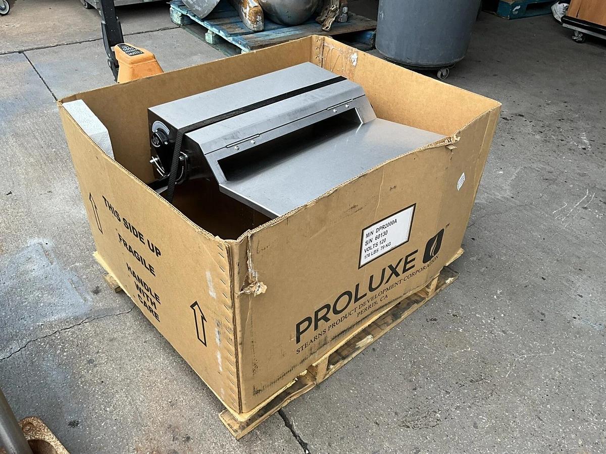 Used Proluxe DPR2000A 20" Countertop One Stage Dough Sheeter Fondant Pastry shop - BRAND NEW CLEARANCE ITEM