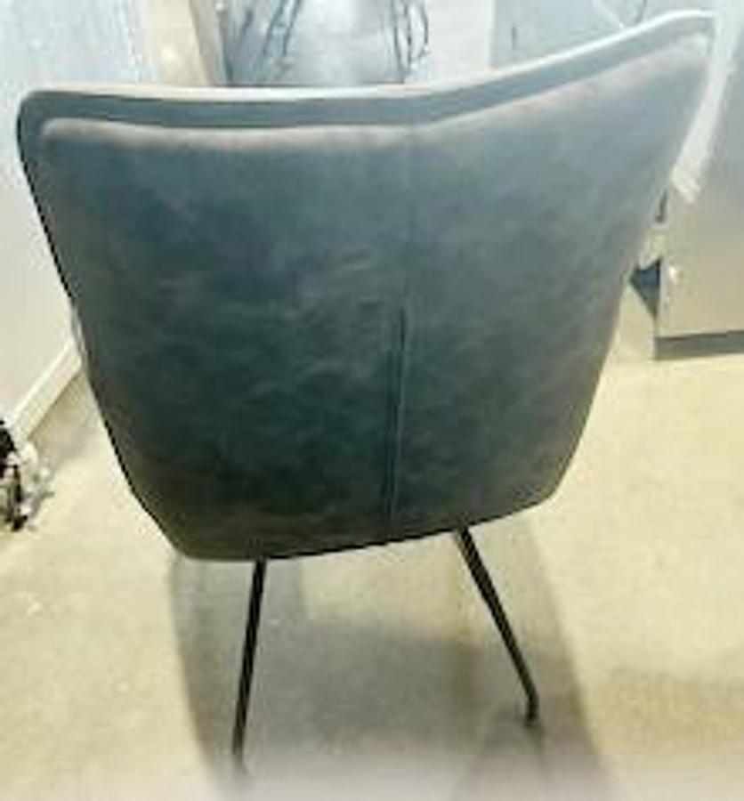 Used 14 vinyl padded arm chairs - comfortable quality item