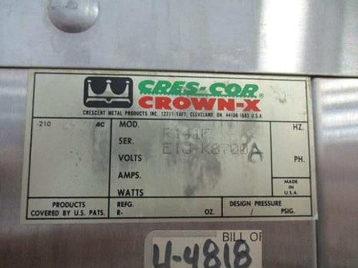 Refurbished Crescor Heated Transport Cabinet