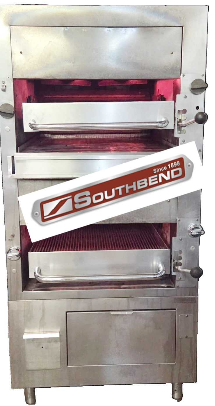 Used Southbend 234R Natural Gas Double Deck Upright Radiant Broiler - SEE VIDEO