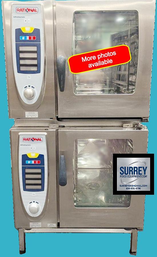 Used Rational SCC61 Self Cooking Center Electric Combi Ovens
