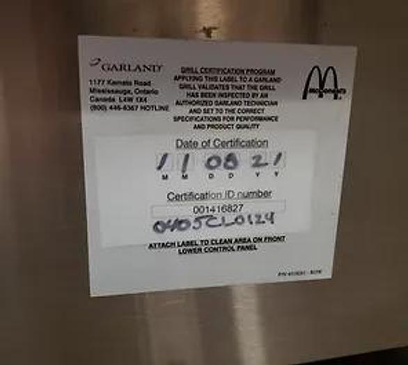 Refurbished Garland Grill 30" Single Phase