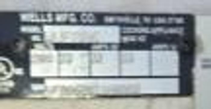 Refurbished Used Wells VCS-2000 Ventless 2 Bay Fryer WVF-886