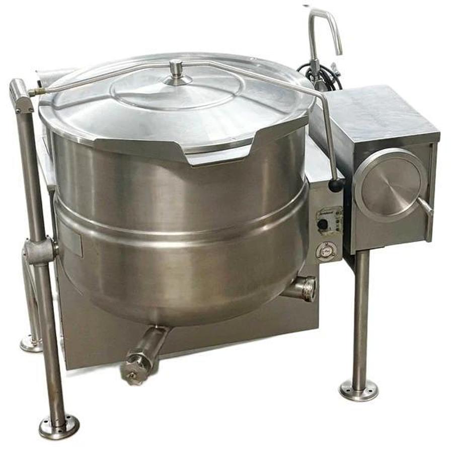 Refurbished Cleveland Natural Gas 40 Gallon Tilting 2/3 Steam Jacketed Kettle