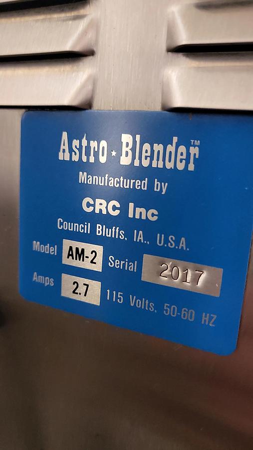 Used Astro Blender AS-21 & AM-2 24 Flavor System Soft Serve Machine