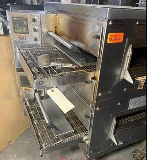 Used Middleby Marshall PS528G Double Stack Conveyor Oven