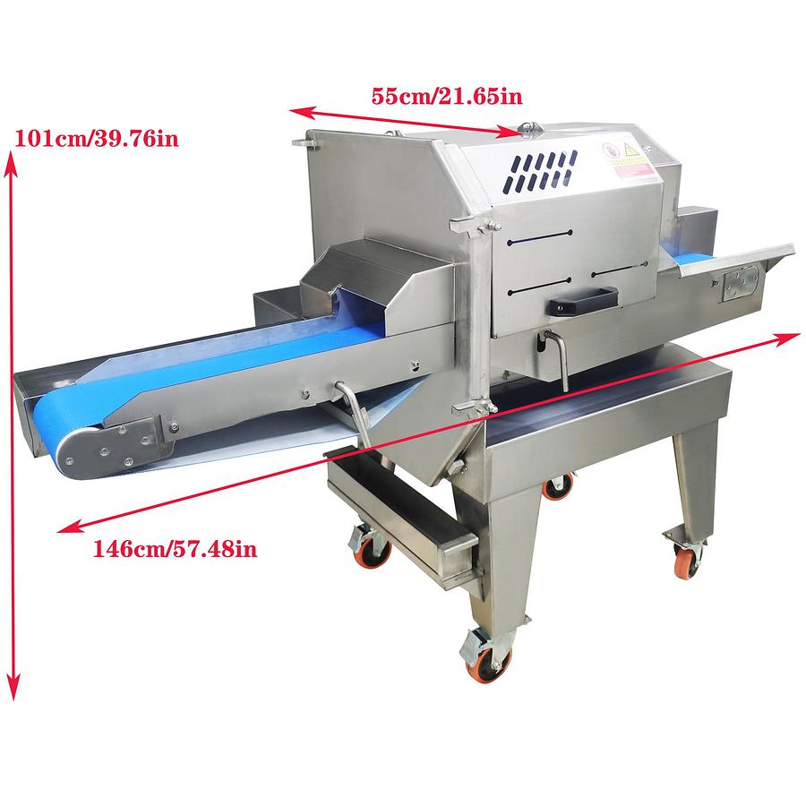 Used Fully Automatic Micro Frozen Meat Slicer Cured Meat Cooked Meat Braised Slicing