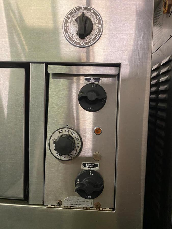 Used Garland Double Deck Electric Pizza Oven