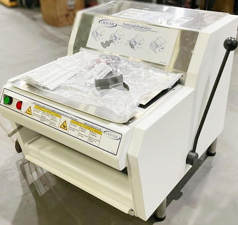 Used OLIVER FRONT LOADER BREAD SLICER MODEL 732-N