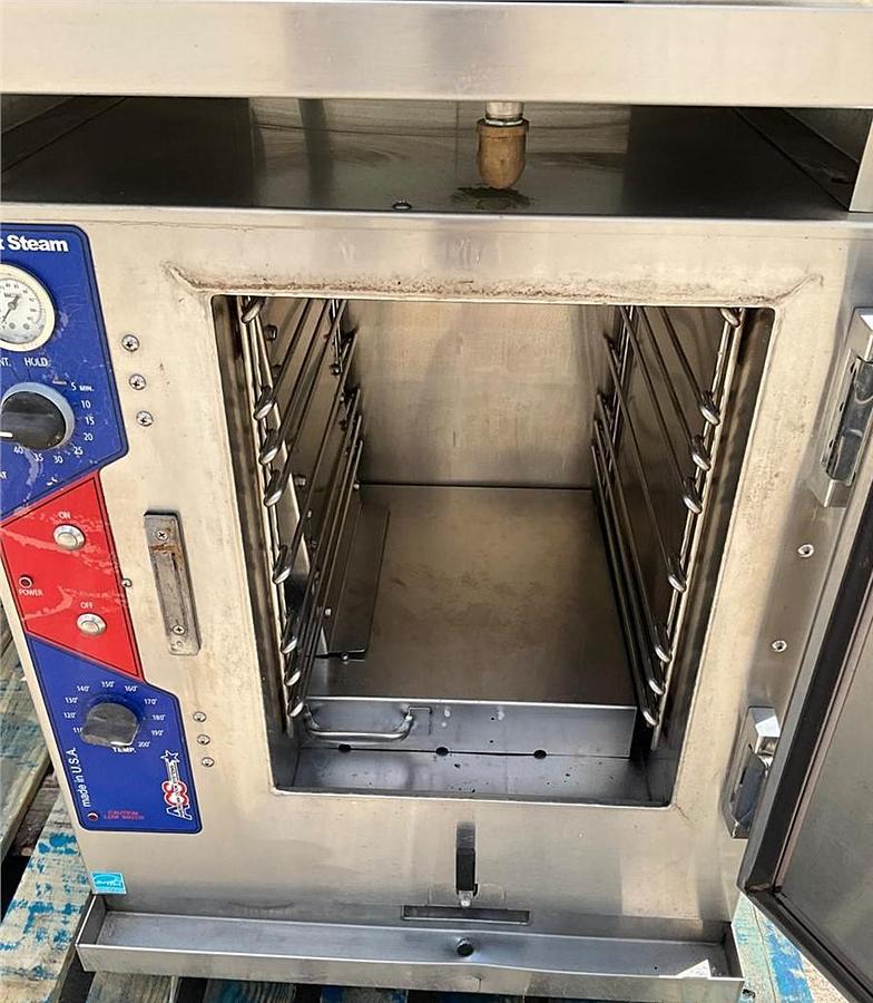 Used ACS double electric steamer