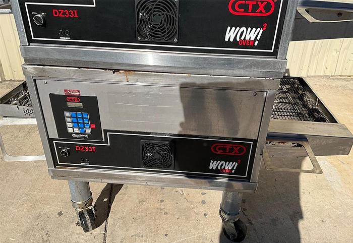 Refurbished 2018 CTX conveyor oven - Double stacked