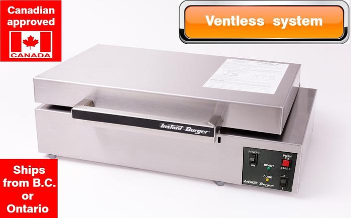 Instant Burger - no vent required - burgers - dogs -sausage patties and lots mor