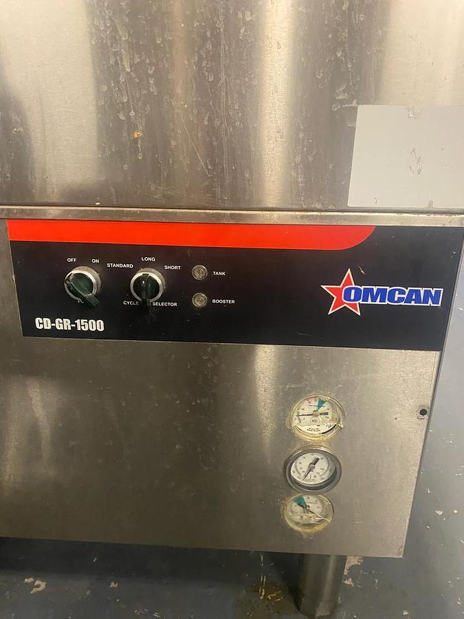 Used Omcan CD-GR-1500 Upright Dishwasher - HI TEMP