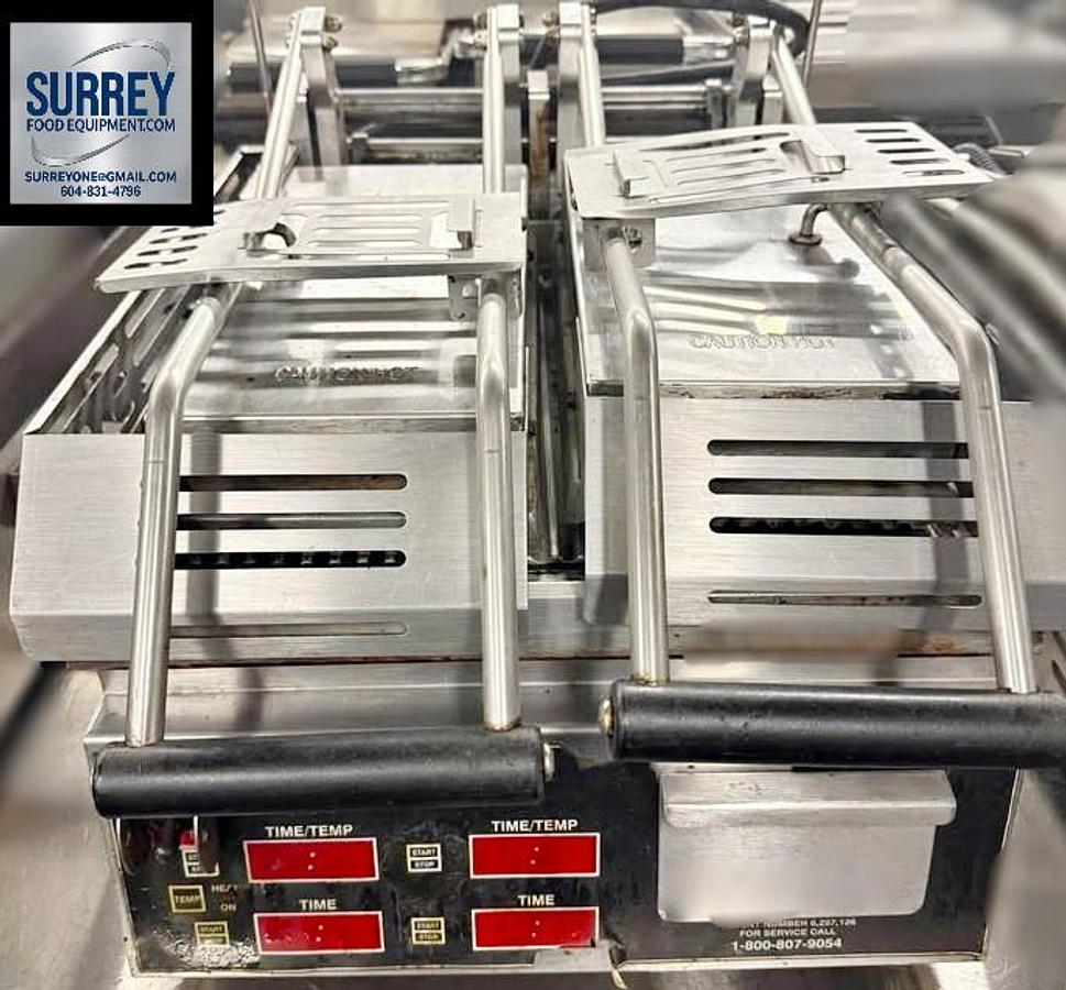Used Starmax CG14GPTE panini grill