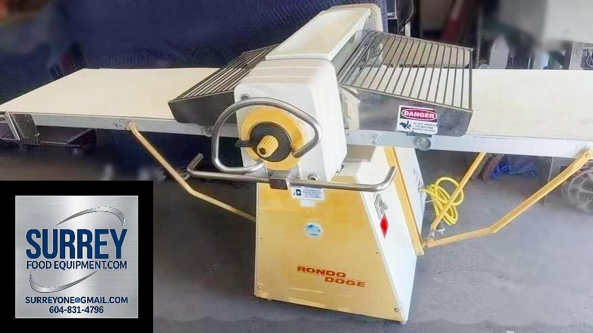 Used CAM Rondo Reversible Dough Sheeter SSO 67 / 220 V