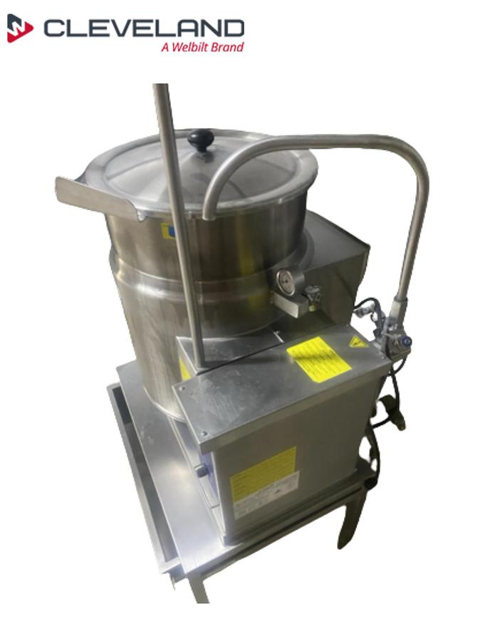 Used Cleveland KGT-12-T Manual Tilt Tilting Natural Gas Skillet Braising Pan