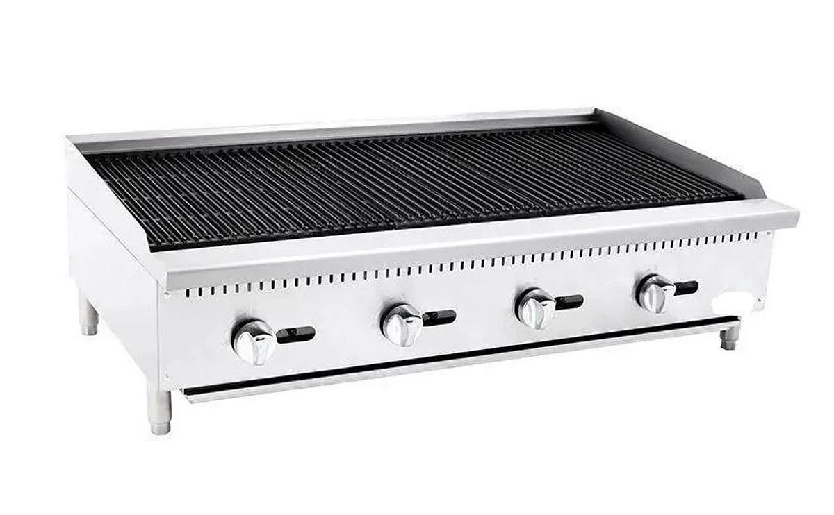 Used Bishop ATRC-48 Countertop Gas Charbroiler -WARRANTY