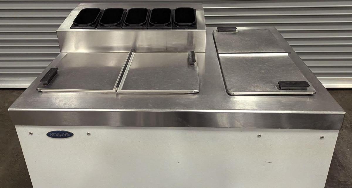 Used Norlake ZF124WVS/0 Ice Cream Dipping Cabinet