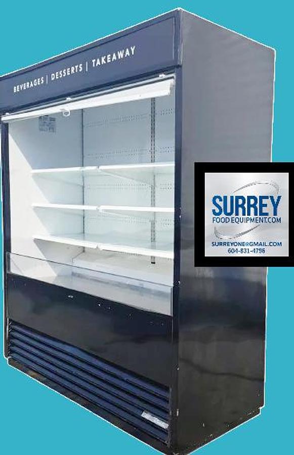Used TRUE - TAC-72-LD - Fridge - Open Air Merchandiser - 72 Inch