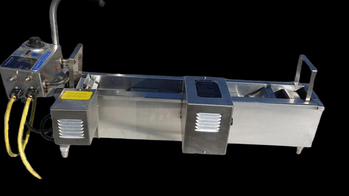 Used Lil Orbits Donut Machine Maker ~ W/ Cart, Hood & Fryer Ready to ROLL Doughnut!