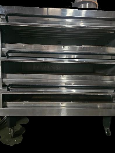 Refurbished Hobart Adamatic 3 Deck Oven - electric